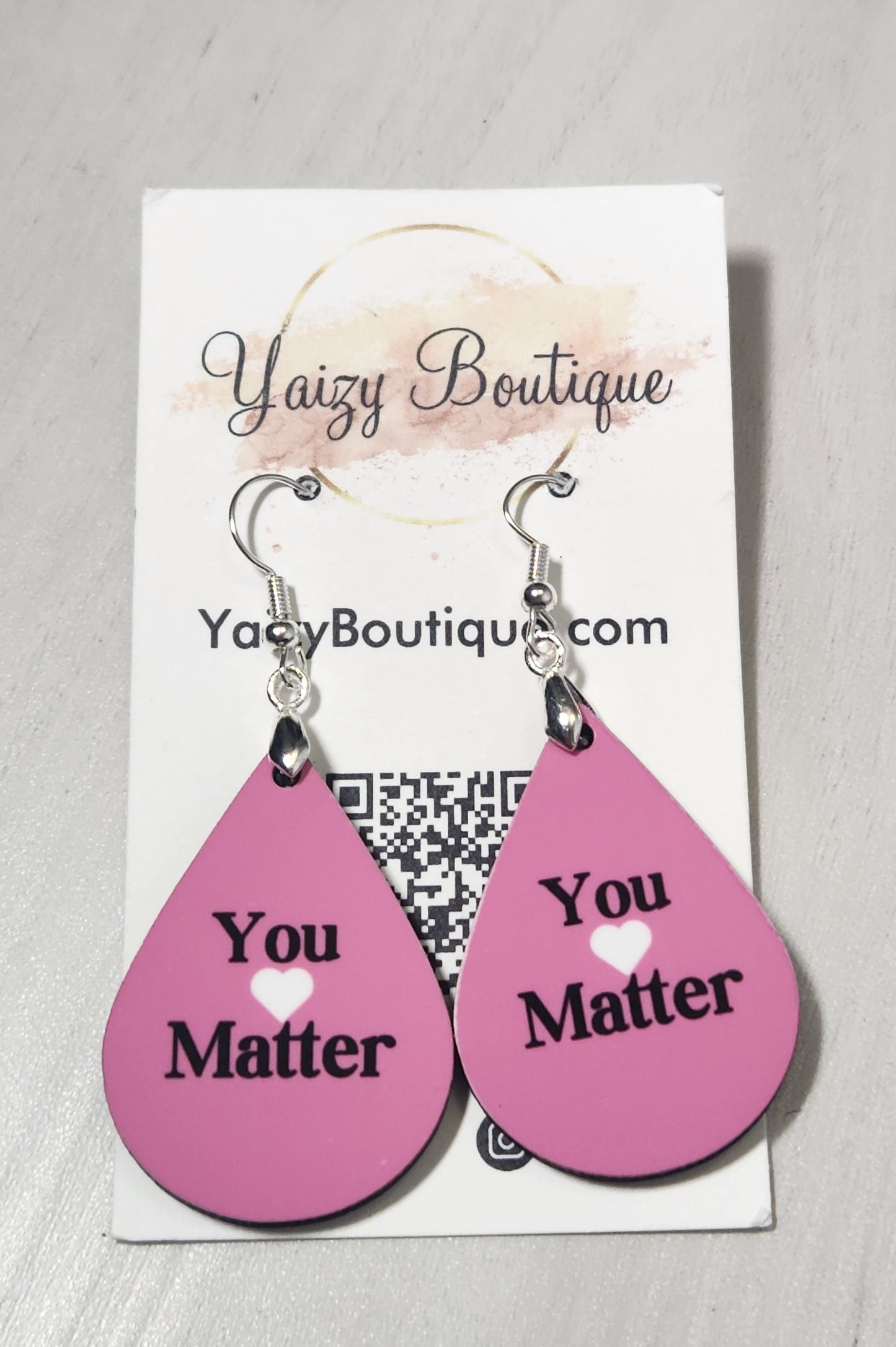 You Matter Handmade Earrings