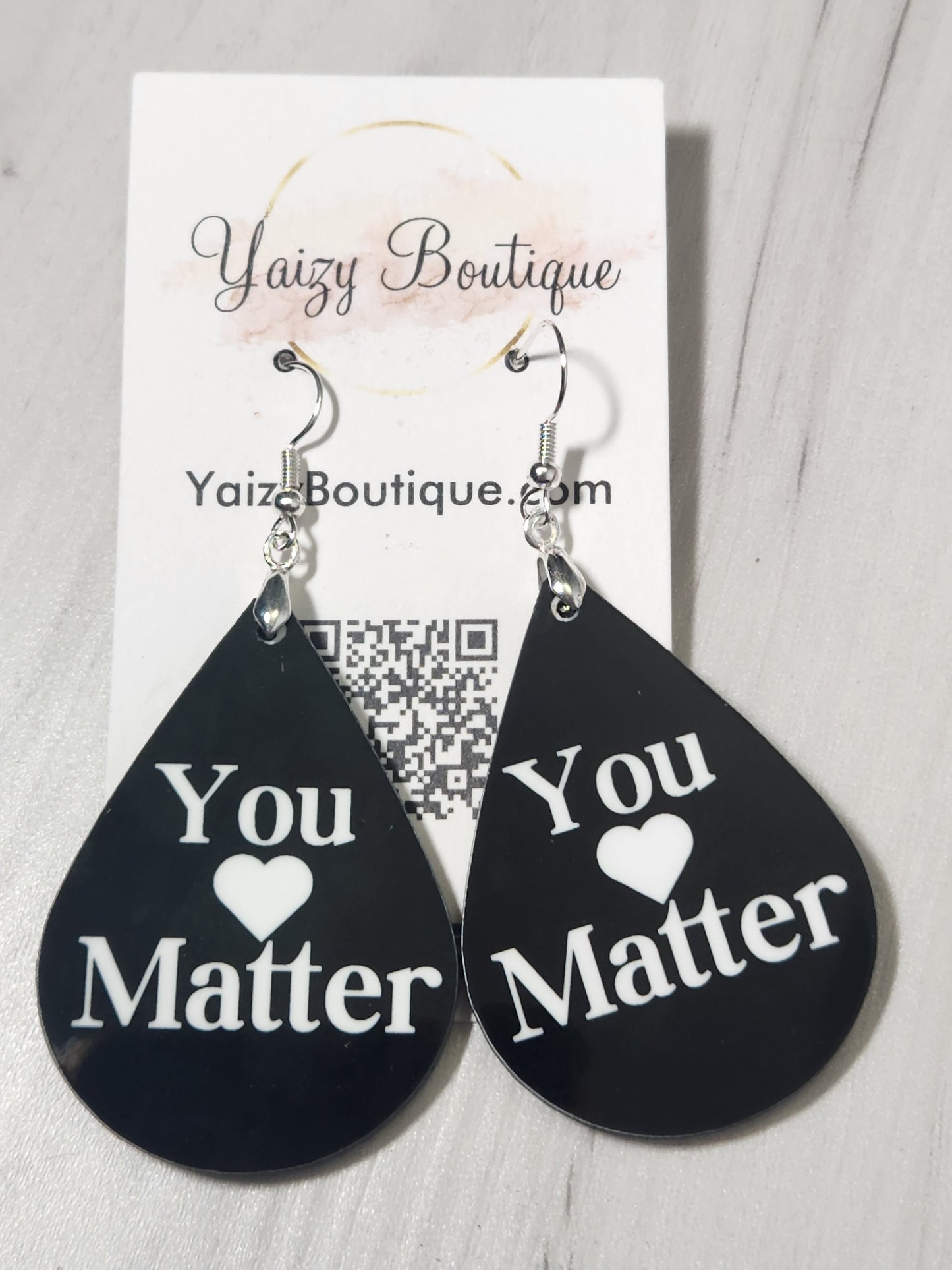 You Matter Handmade Earrings