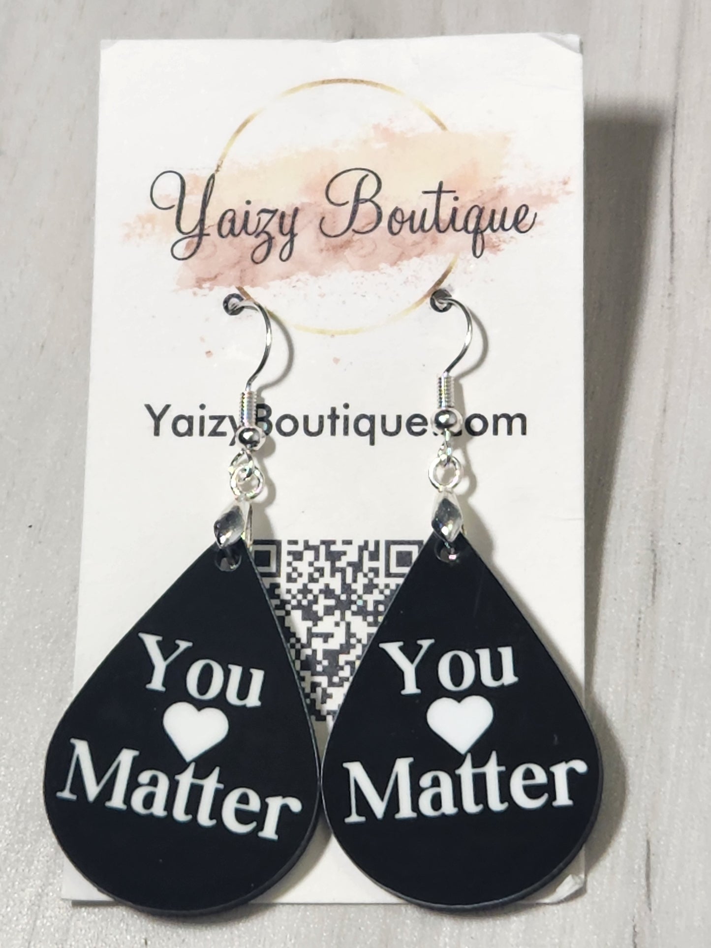 You Matter Handmade Earrings