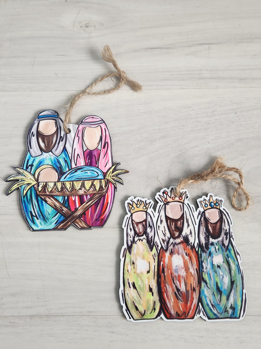 Nativity Ornament Bundle