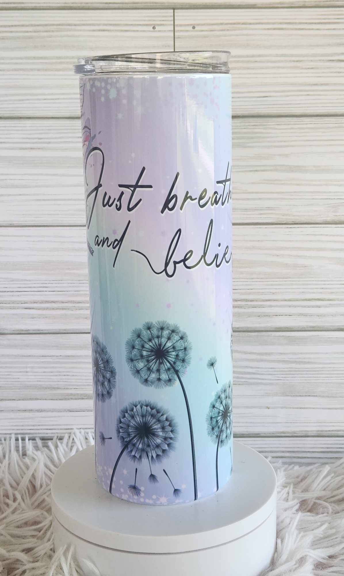 Just Breathe and Believe Tumbler - Yaizy Boutique