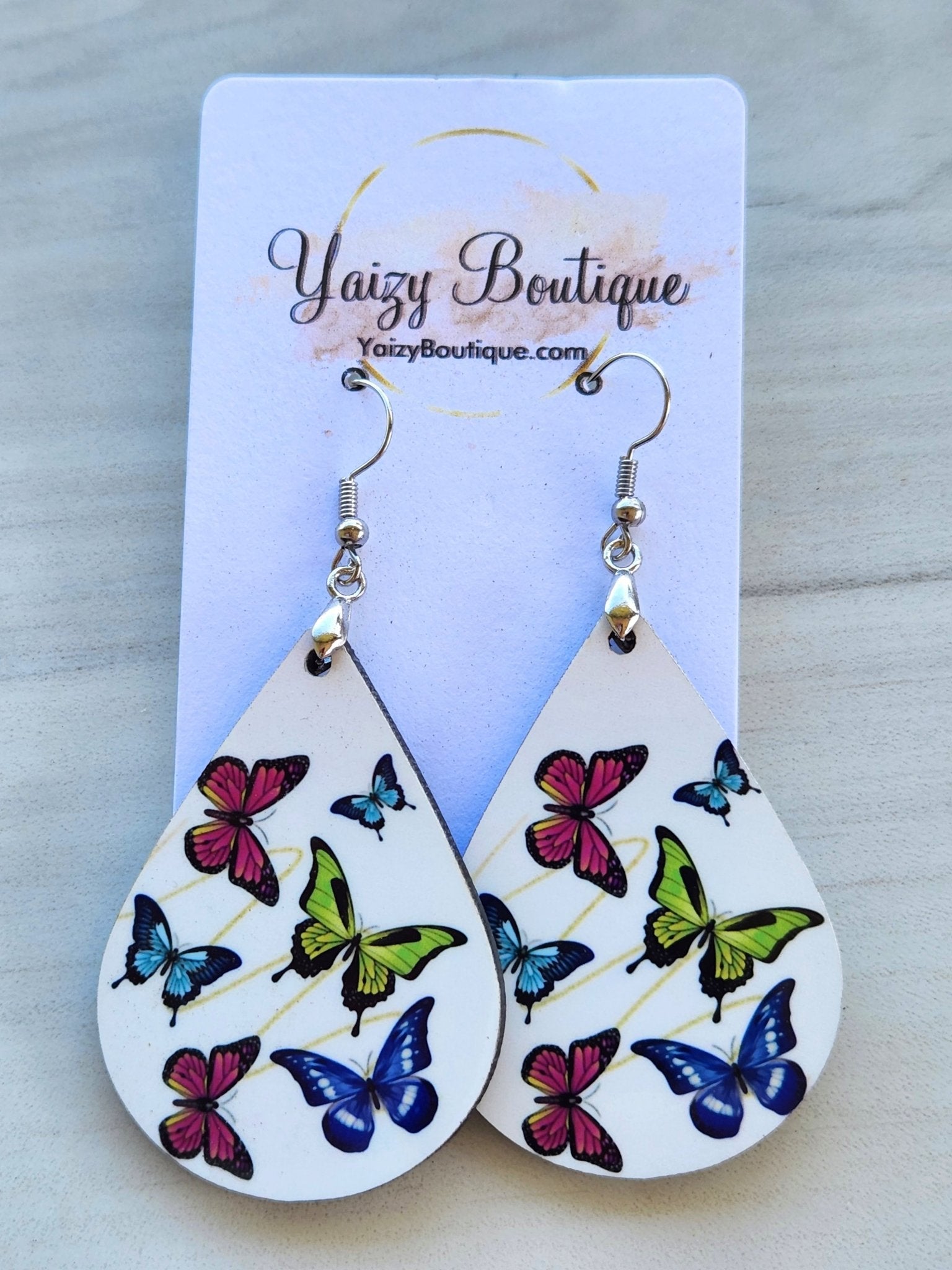 Butterfly Handmade Earrings - Yaizy Boutique