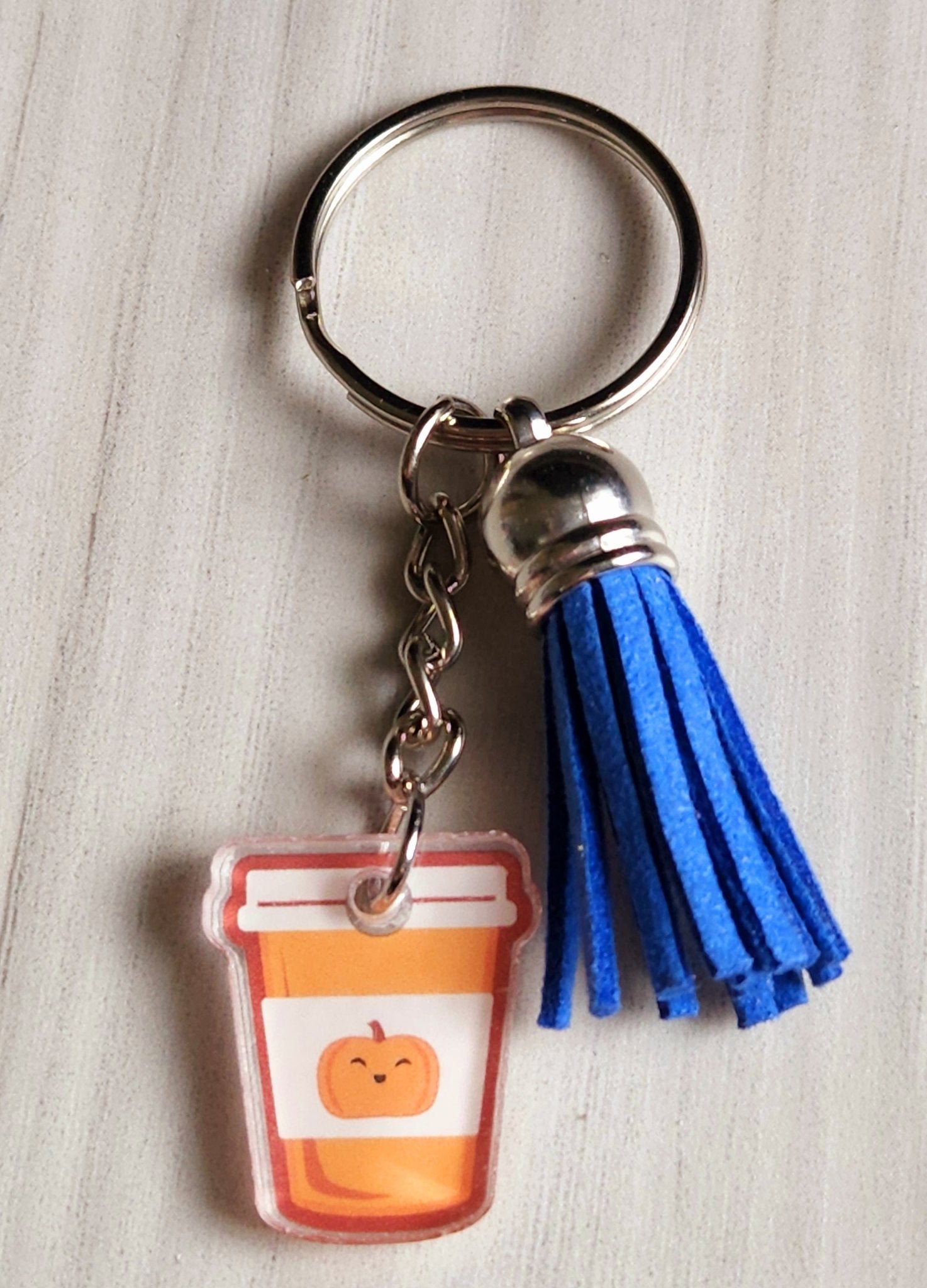 Pumkin drink keychain - Yaizy Boutique