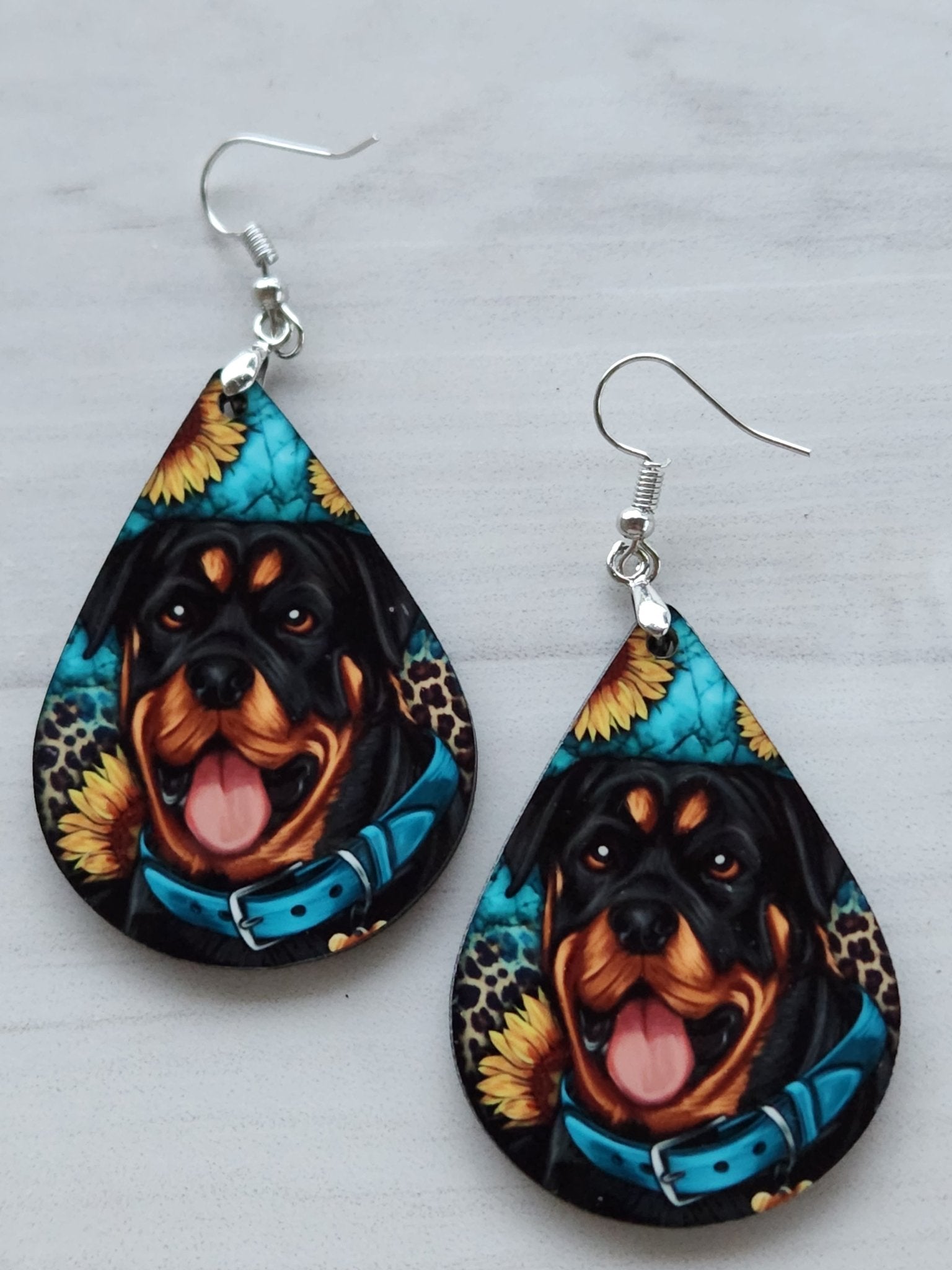 Rottweiler Earrings - Yaizy Boutique