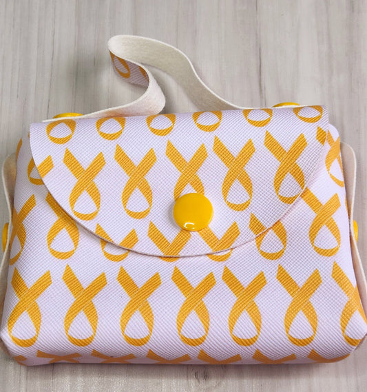 Yellow Ribbon Mini Purse - Yaizy Boutique